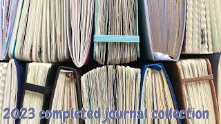 2023 completed journal collection | i finished 14 journals!