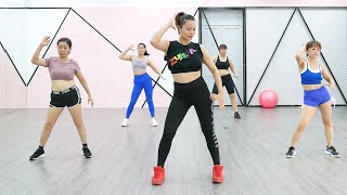 AEROBIC DANCE | 25 Minute Exercises To Lose Thigh Fat  + Belly Fat + Arms