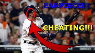This is a huge breaking development in the astros cheating scandal
saga! houston 2nd baseman, jose altuve, was receiving pitch signals
via bluetooth...