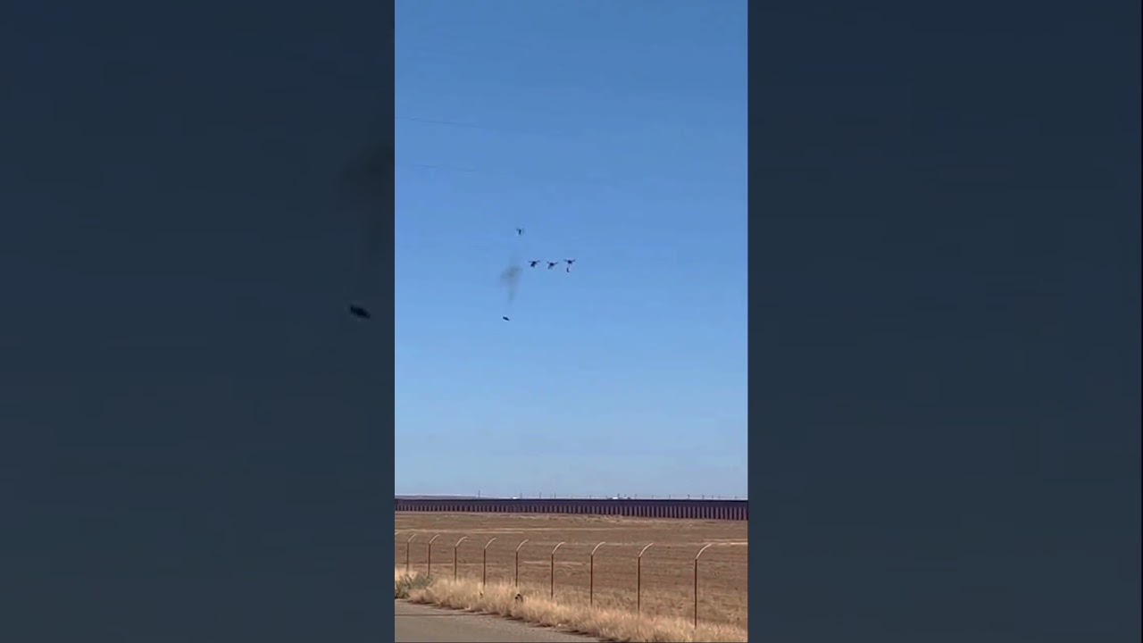 fleet of drones with contraband gets shot down near canada border