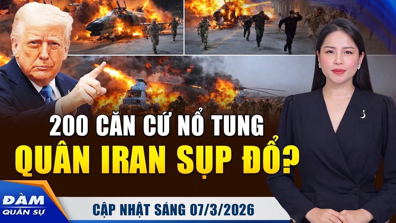 200 Mục Tiêu Bị Tấn Công; Chỉ Huy Iran Hoảng Loạn ‘Bỏ Chạy Như Chuột’ - Binh Lính ‘Như Rắn Mất Đầu’