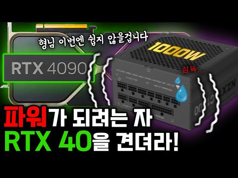 RTX 4090 사신 분들.. 파워 교체하셨죠?