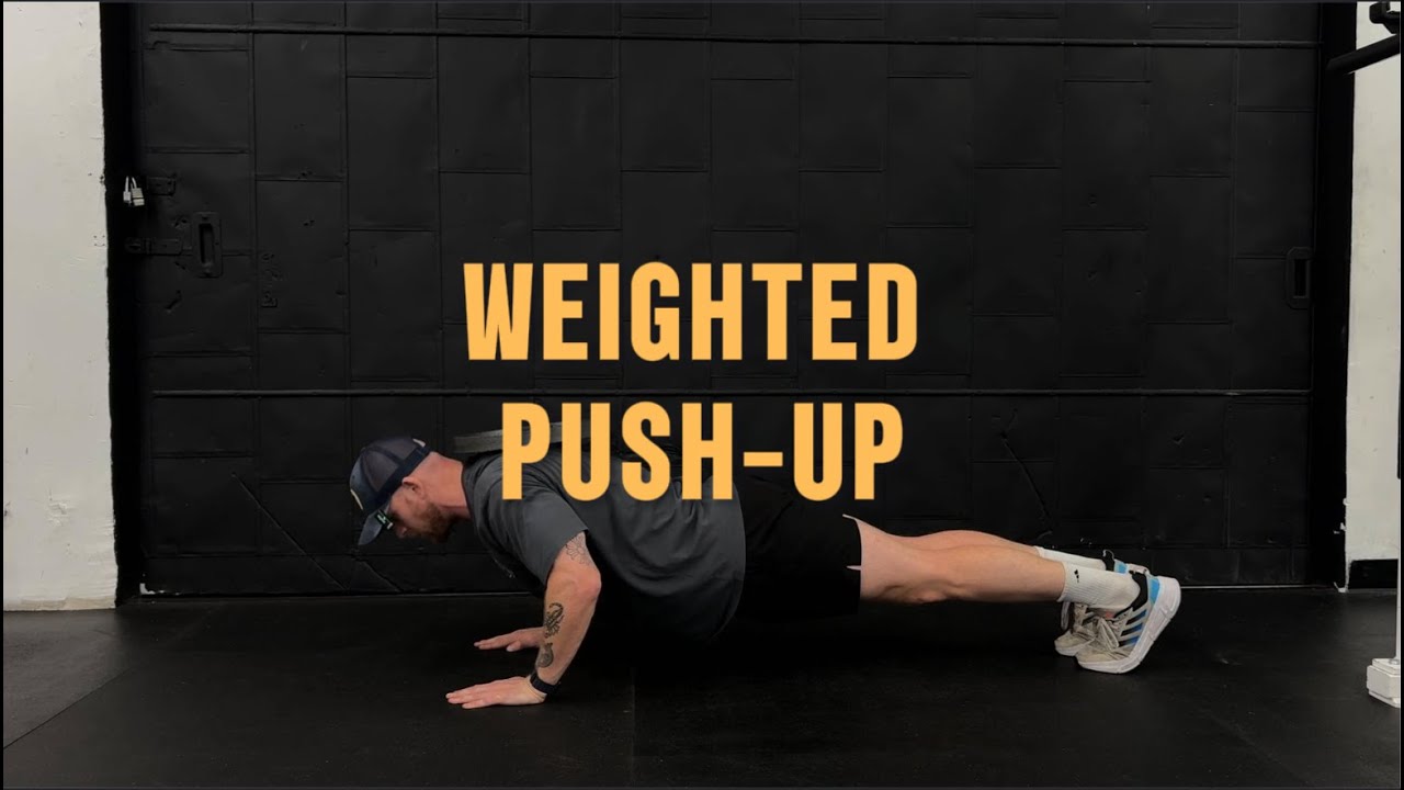 Weighted Push-Up
