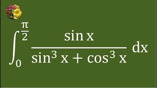 3rd method to evaluate the definite integral using basic techniques (Mis-188AA)