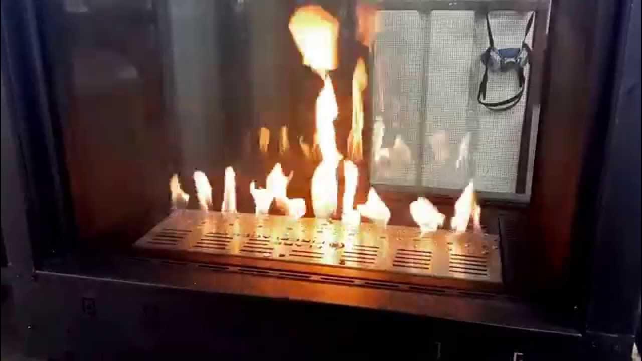 Flare Fireplaces Flame Color Adjustment NG YouTube