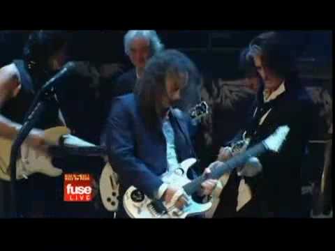 Train Kept A Rollin' -Metallica, Jeff Beck, Joe Perry, Jimmy Page, Ron Wood Live