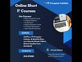 Short Online IT Course In Rawalpindi And Islamabad