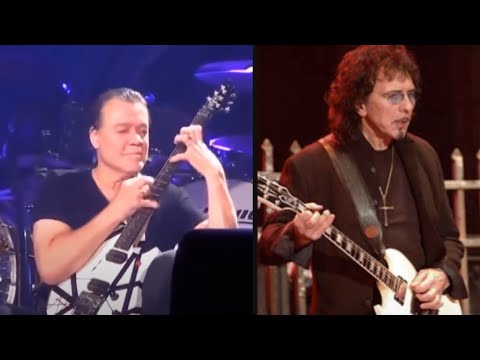 Eddie Van Halen helped co-write a Black Sabbath song w/ Tony Iommi