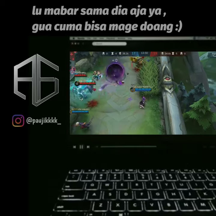 story wa 30 detik LAPTOP VIRAL 2020 !- mobile legend