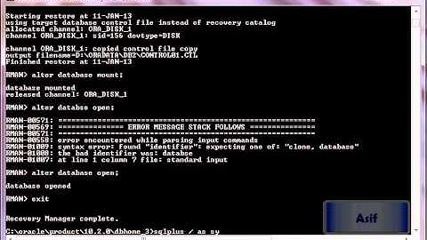 Convert Database ASM File System to Cooked File System in Oracle Part 02