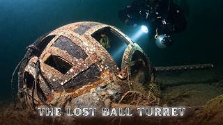Recovering B-17F 41-24364: Turret Raised From 90m Depth