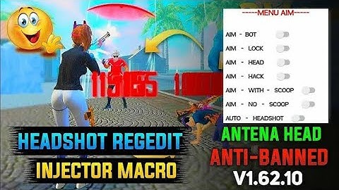Free Fire Vip Auto Headshot Macro Regedit | Free Fire