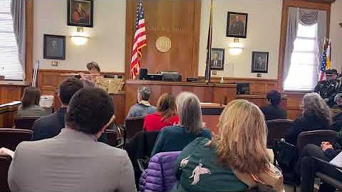 Laura Hartmann at Sheriff Juan Figueroa's Swearing...