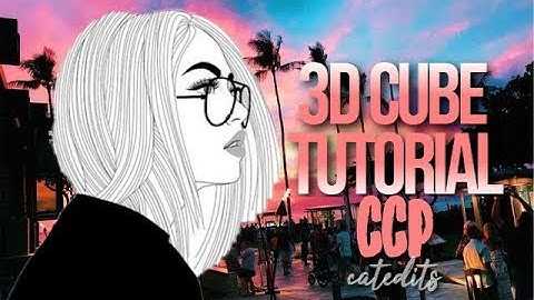 Spinning 3D cube ccp | catedits