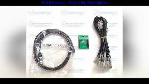 Review Free Shipping 2 player USB to jamma Arcade controller adapter Arcade machine accessories for