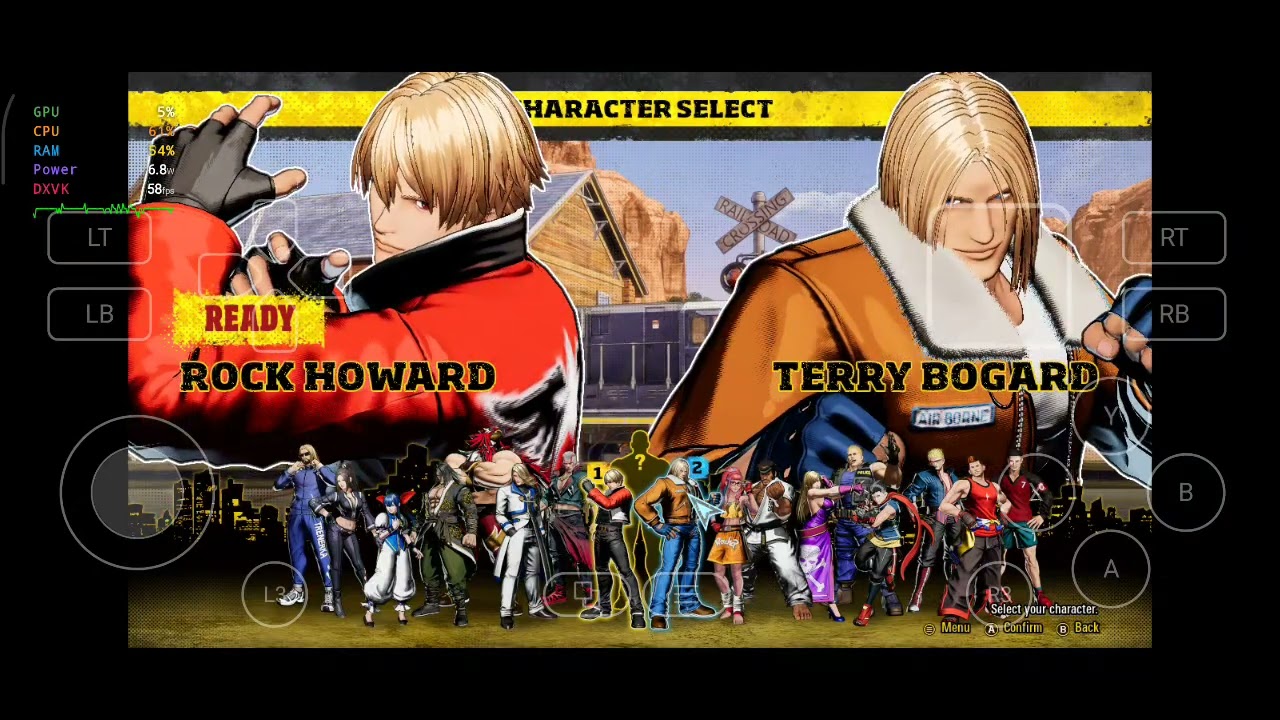 Game fusion 3.0.3 | FATAL FURY City of the Wolves (2025) | Snapdragon 8s Gen3 | Android 15