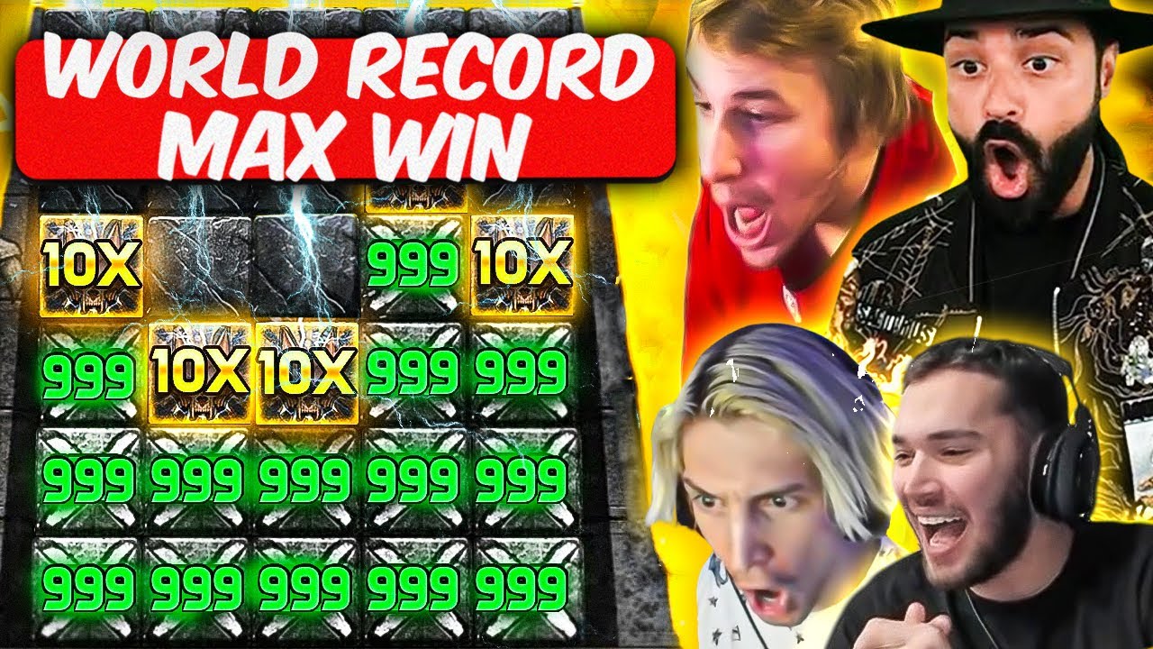 HAND OF ANUBIS MAX WIN: Top 6 World Record Wins (Adin Ross, xQc, Trainwrecks)