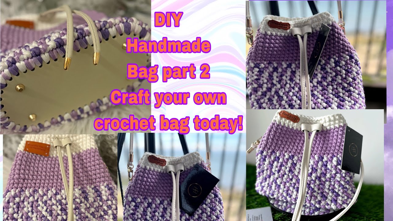 DIY Crochet Bag Tutorial (Part 2) | Easy & Stylish Handmade Bag for Beginners