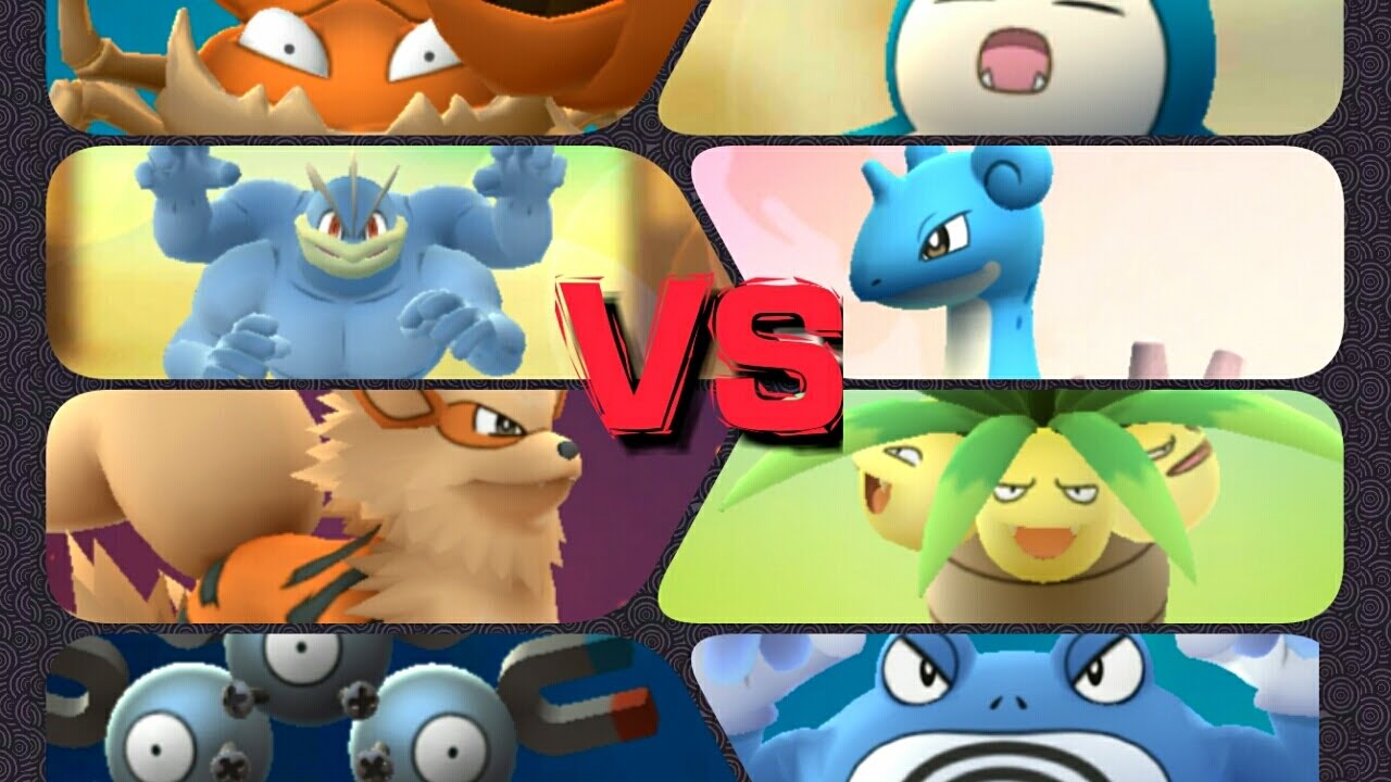 Pokémon GO Gym Battles Level 8 Gym Poliwrath Lapras Arcanine Machamp Gengar Charizard & more