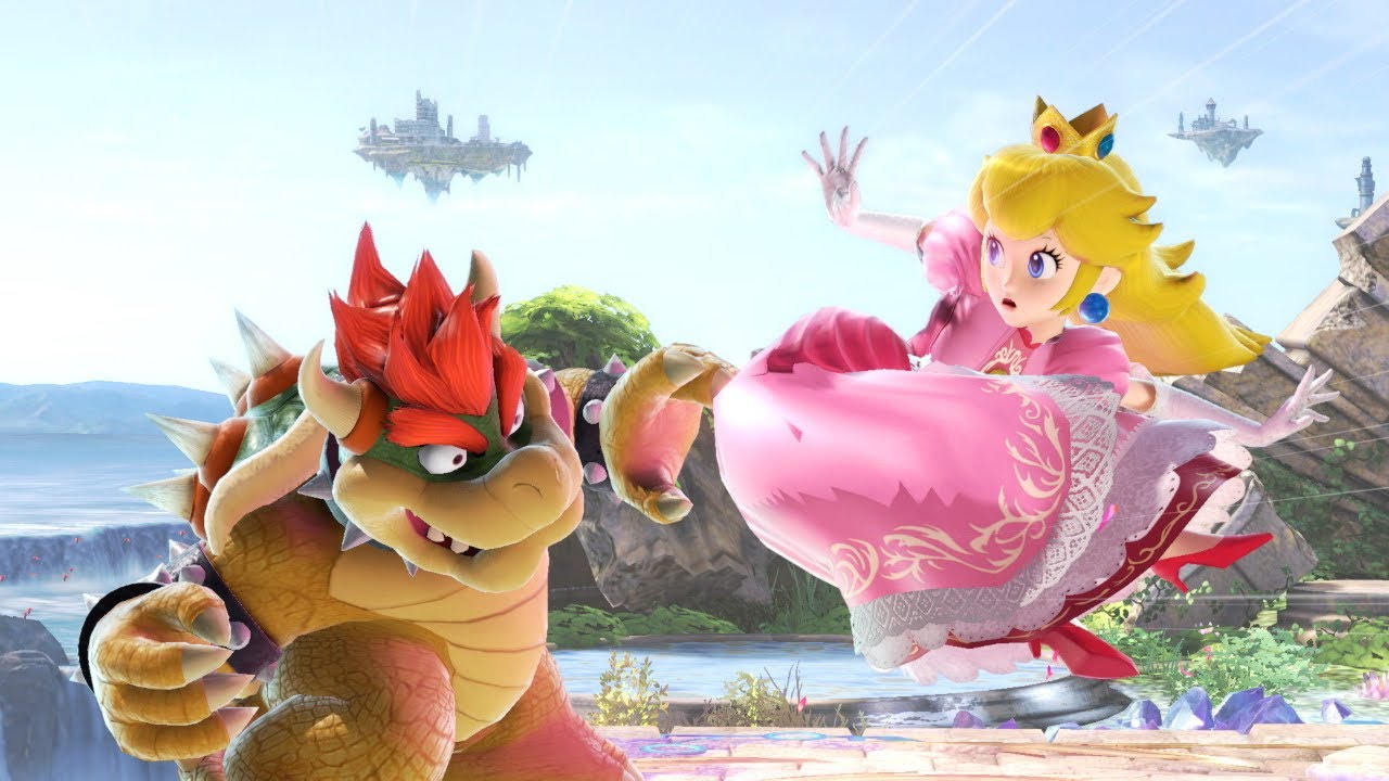 SSBU: Peach VS Bowser