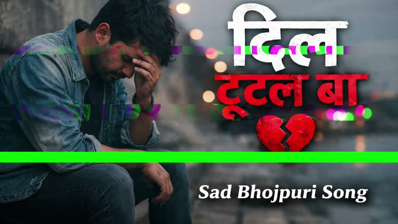 आजो दिल टूटल बा 💔 | Bhojpuri Sad Song | New Emotional Song