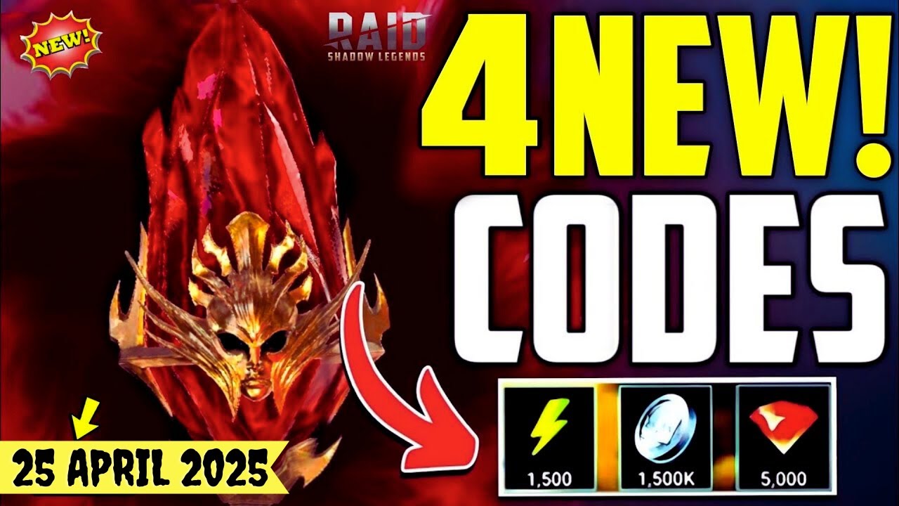 🔥APRIL PROMO CODES🔥 RAID SHADOW LEGENDS PROMO CODES 2025 - RAID PROMO ...