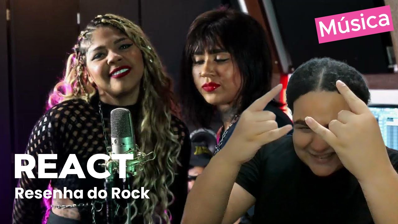 React: RESENHA DO ROCK - Jenario MC & Abaddie Ascensão #9 (Clipe Oficial)
