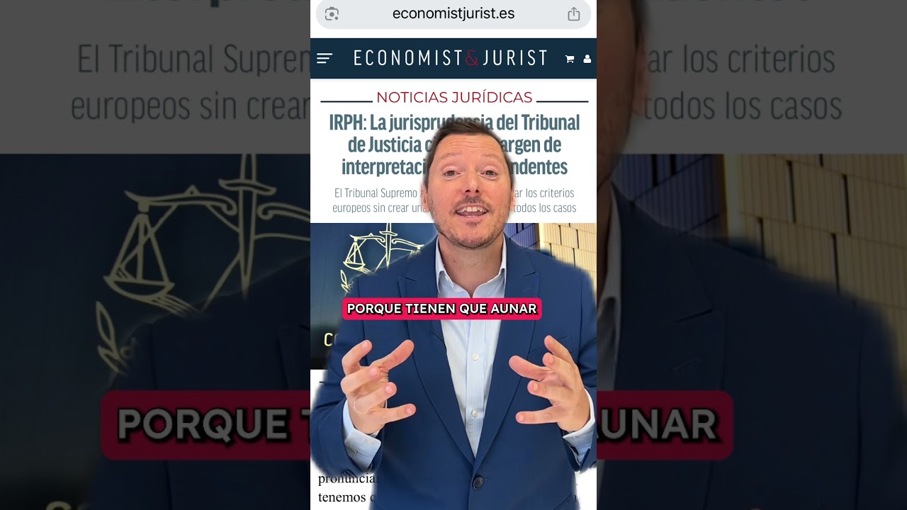 IRPH ultimas noticias, ya hay fecha para la sentencia del Supremo