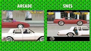 Arcade Vs SNES - Lethal Enforcers