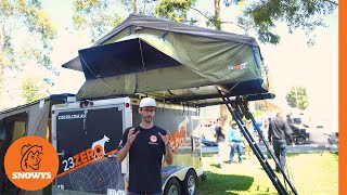 23Zero Dakota 1400 Rooftop Tent with 