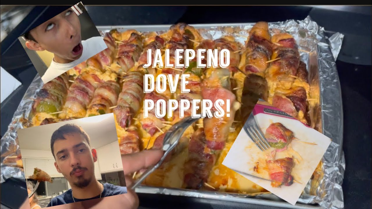 Oven Baked Jalepeno Dove Poppers YouTube