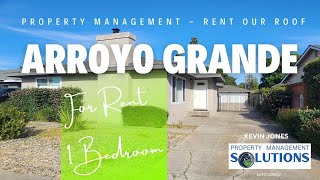 1 Bedroom 1 Bath for rent in Arroyo Grande