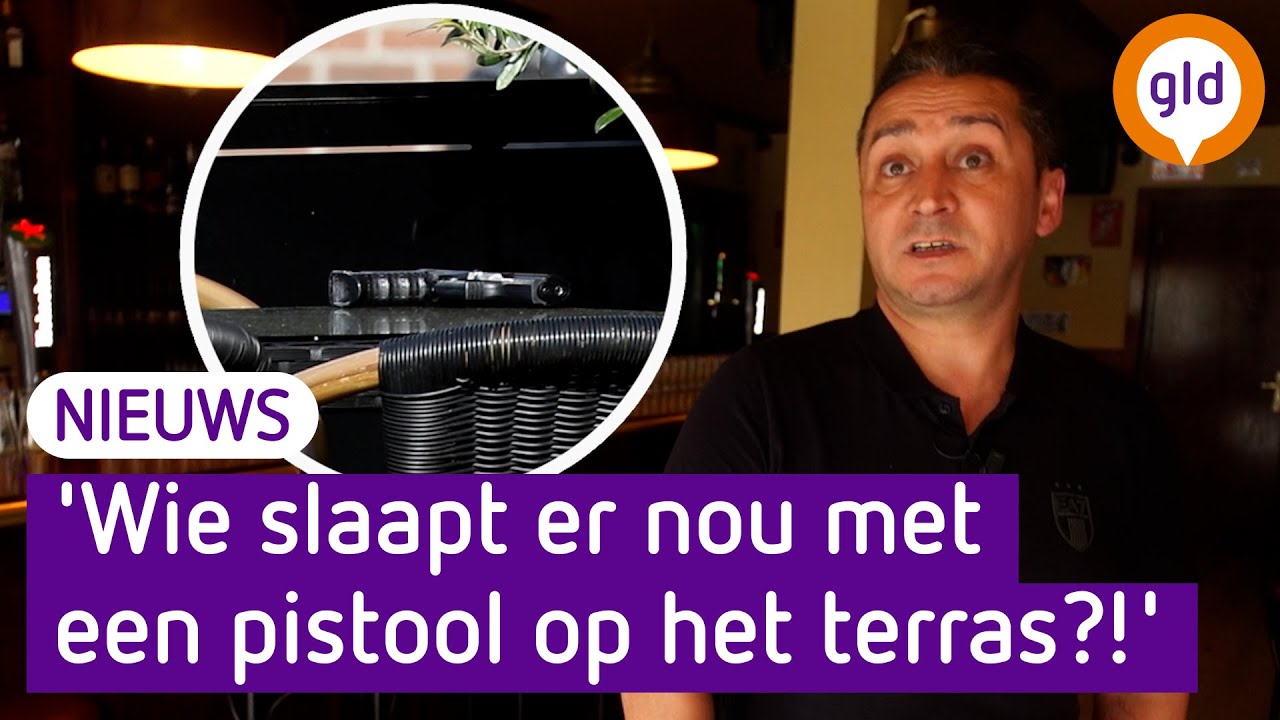 Man met pistool valt in slaap op terras in Vaassen, waarschuwingsschot gelost