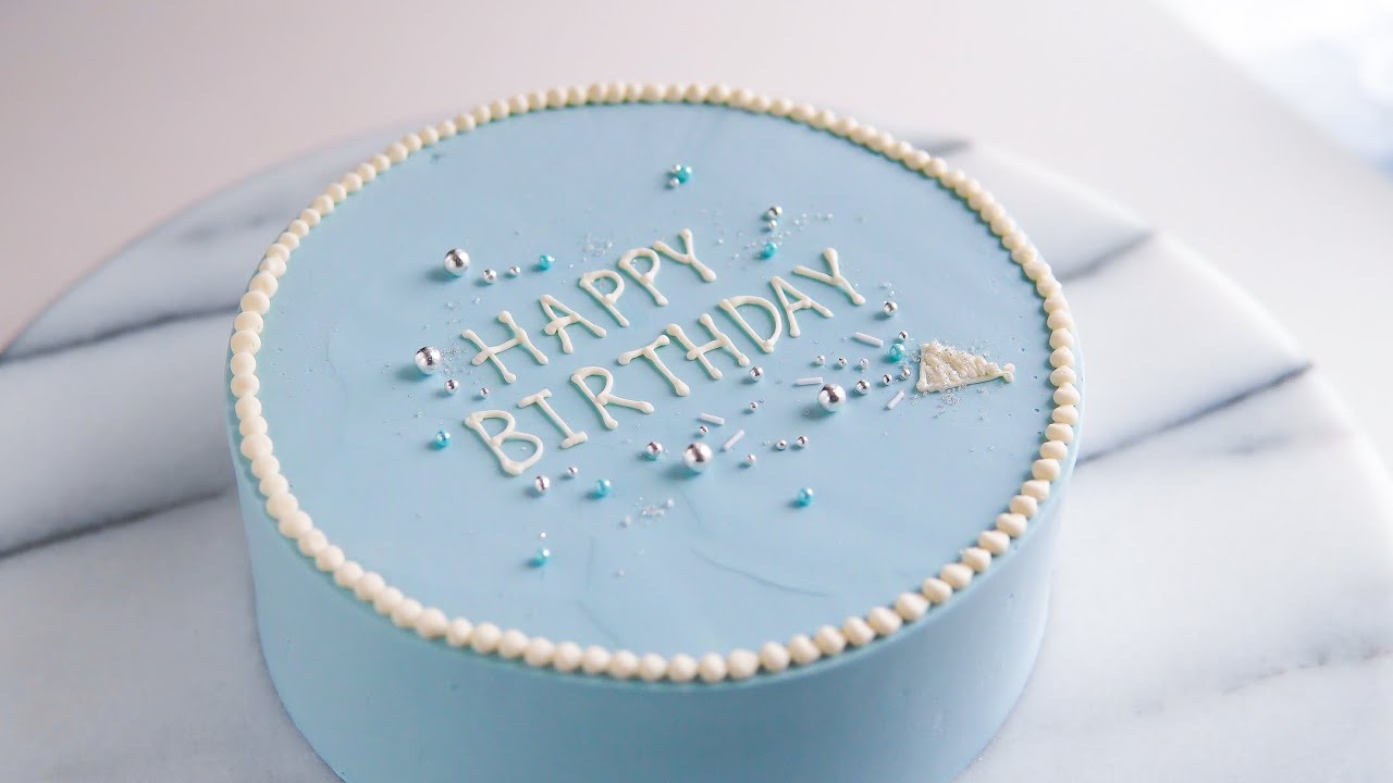 韓国の誕生日ケーキ センイルケーキ の作り方 センイルケーキ 誕生日ケーキ バースデーケーキ お菓子作り Youtube