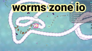 لعبة الثعبان 🐍الخارق sanke game  تحدي الماب في worms zone io شاهد الخفة والقوى.😎 screenshot 5