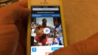 How to repost videos on Instagram - iPhone IOS screenshot 4