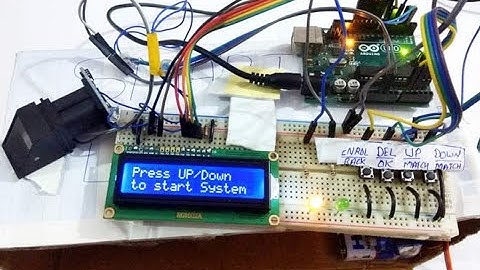 ARDUINO DOOR LOCK SYSTEM USNG FINGERPRINT SENSOR || BEST ARDUINO PROJECTS