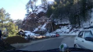 Snowfall Drive Shimla to Narkanda | Drive in Mountains | Himachal Prdaesh | Aao Chalein |