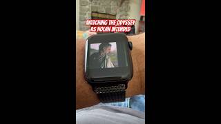 The Odyssey on an Apple Watch #theodyssey #imax #applewatch
You have heard of 70mm IMAX, now behold 0.7mm iMIN The Odyssey on an Apple Watch #theodyssey #imax #applewatch