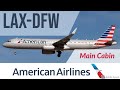 FLIGHT REPORT | Los Angeles to Dallas | American Airlines Main Cabin Airbus A321 | FlyWithMe!