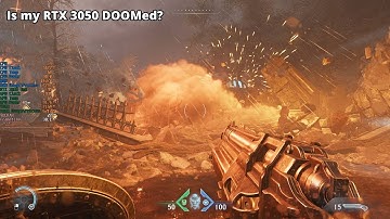 Destroying my RTX 3050 with the Doom Path Tracing update