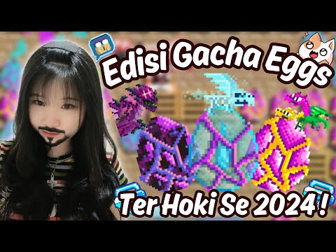 NIAT BUANG BAU MALAH PROFIT 🤣 Gacha Egg Sebelum Halloween !! || GROWTOPIA