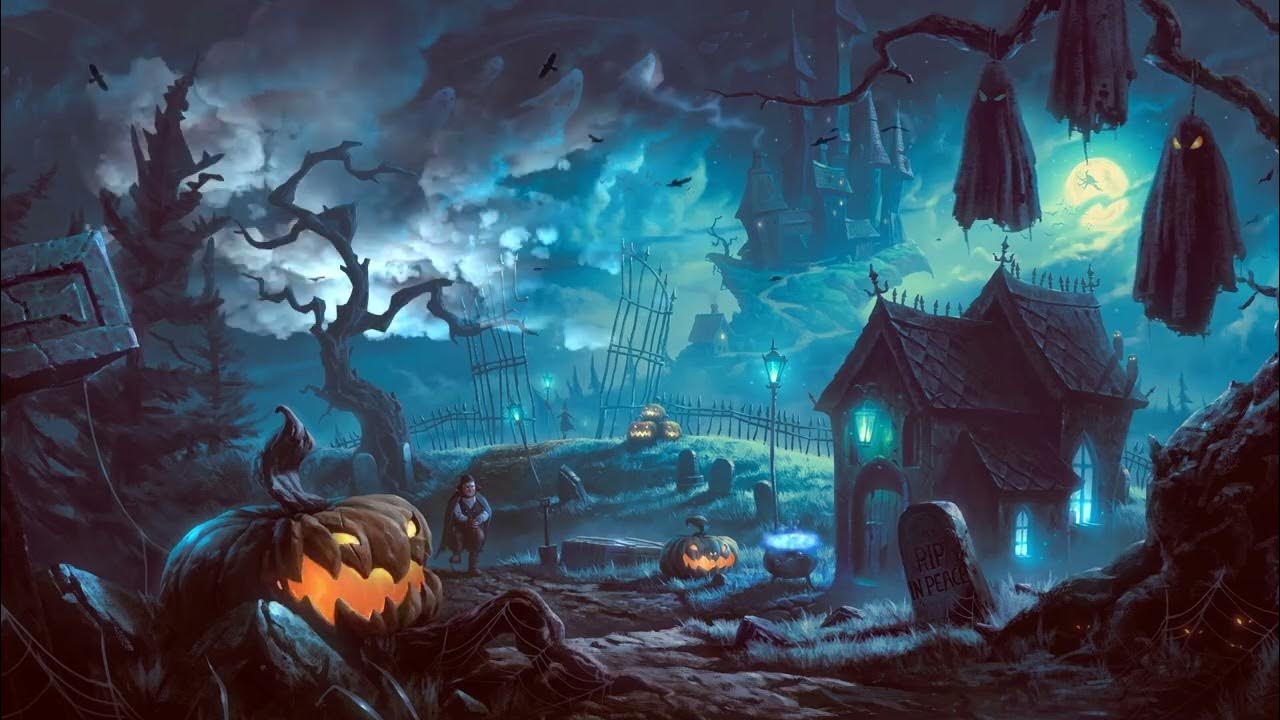 Best Halloween atmosphere with spooky, creepy, horror sounds. Spooky ...