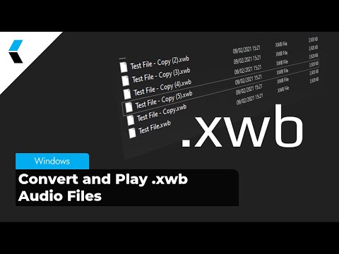 How-to: Convert and Play .xwb Audio Files (NEW METHOD IN DESCRIPTION)