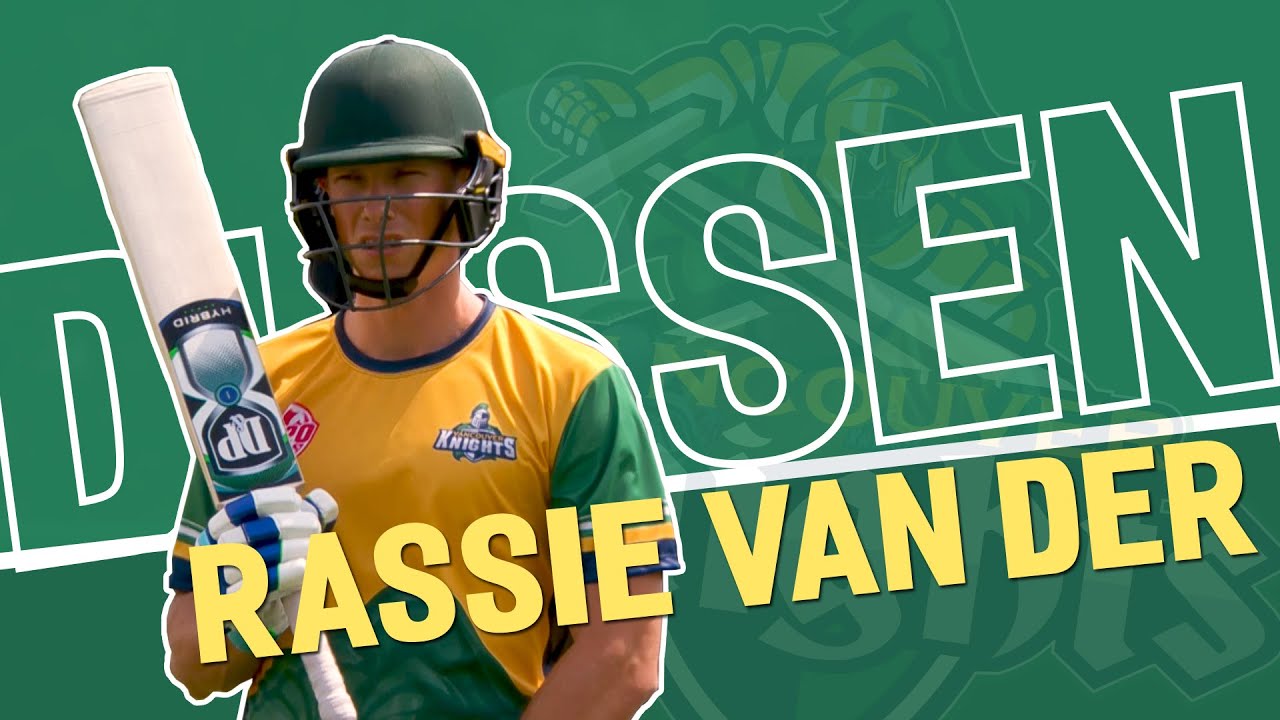 Best of Rassie van der Dussen | GT20 Canada | Vancouver Knights