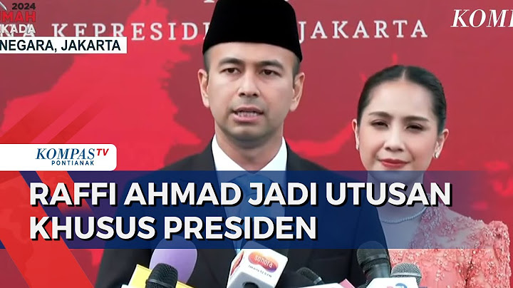 Dilantik Jadi Utusan Khusus Presiden, Raffi Ahmad: Kesempatan Saya Mengabdi untuk Rakyat
