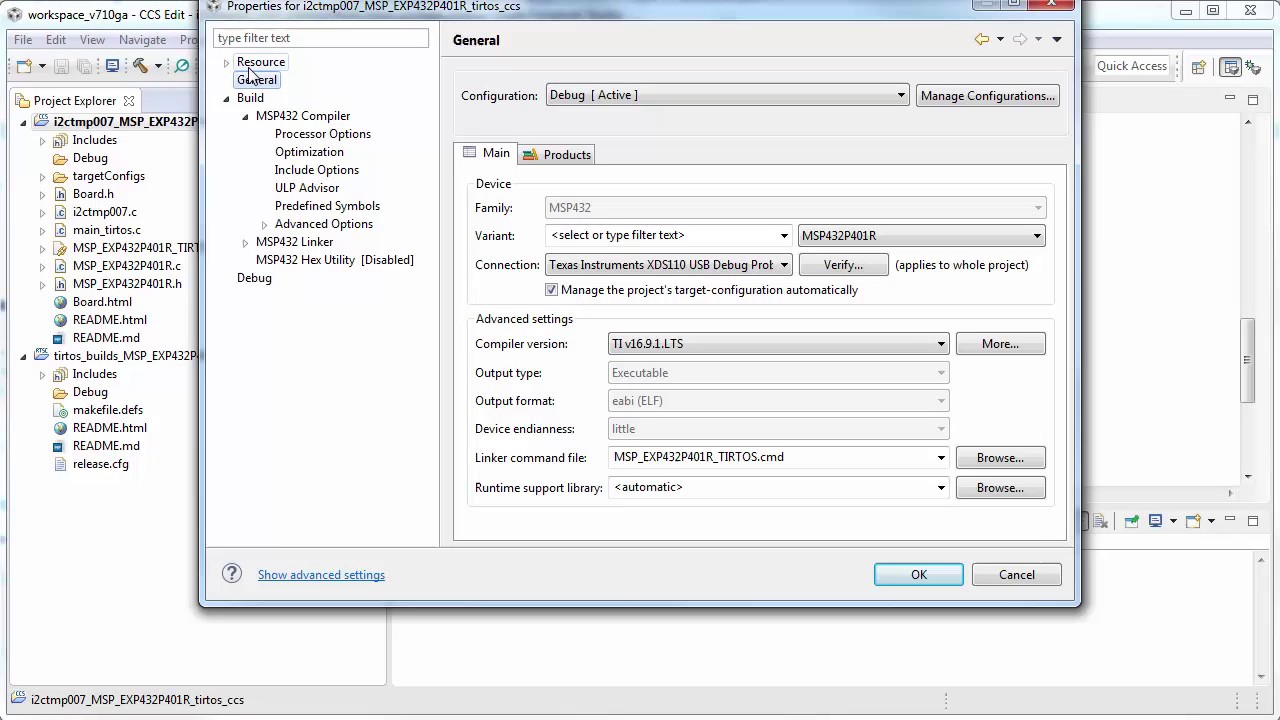 Combine SimpleLink SDK Application and Kernel projects