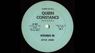 Famous Joyce Jones - Remember Me (12" Original) (1979) Profile
