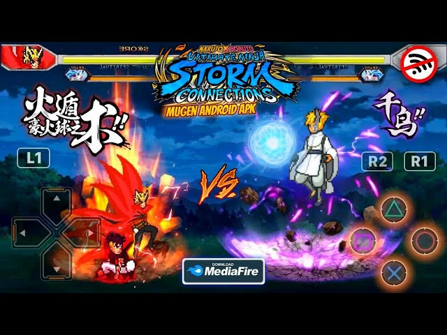 New !! Naruto Mugen APK Game (168 Characters) Offline Android 