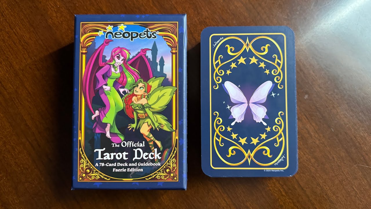 Honest Tarot Deck Review: NeoPets - The Official Tarot Deck and